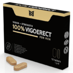 BLACK BULL – 100% VIGOERECT VIGEUR + FORCE POUR HOMME 10 COMPRIMES