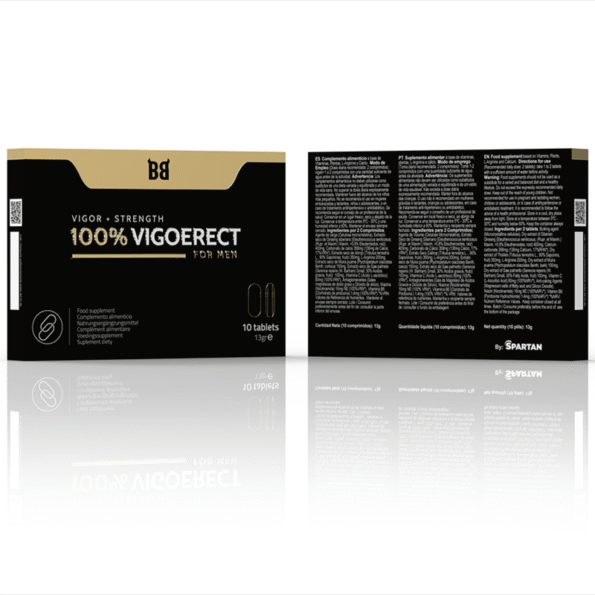 BLACK BULL - 100% VIGOERECT VIGEUR + FORCE POUR HOMME 10 COMPRIMES-BLACK BULL-sextoys-lingerie-bdsm-hygiène-sexshop