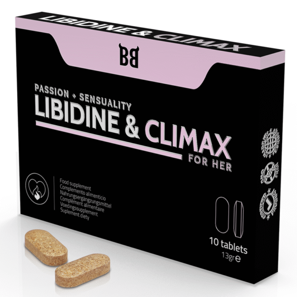 BLACK BULL - AUGMENTATION DE LIBIDINE ET CLIMAX L BIDO POUR FEMMES 10 GÉLULES-BLACK BULL-sextoys-lingerie-bdsm-hygiène-sexshop