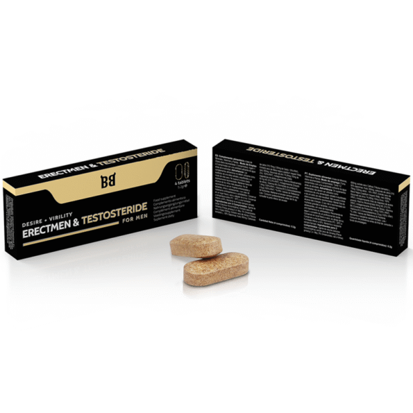 BLACK BULL - ERECTMEN & TESTOSTERIDE PUISSANCE ET TESTOSTÉRONE POUR HOMMES 4 GÉLULES-BLACK BULL-sextoys-lingerie-bdsm-hygiène-sexshop