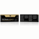 BLACK BULL – RETARDATEUR DE PAUSE ET DE VITALITÉ MAXIMALE POUR HOMMES 4 GÉLULES