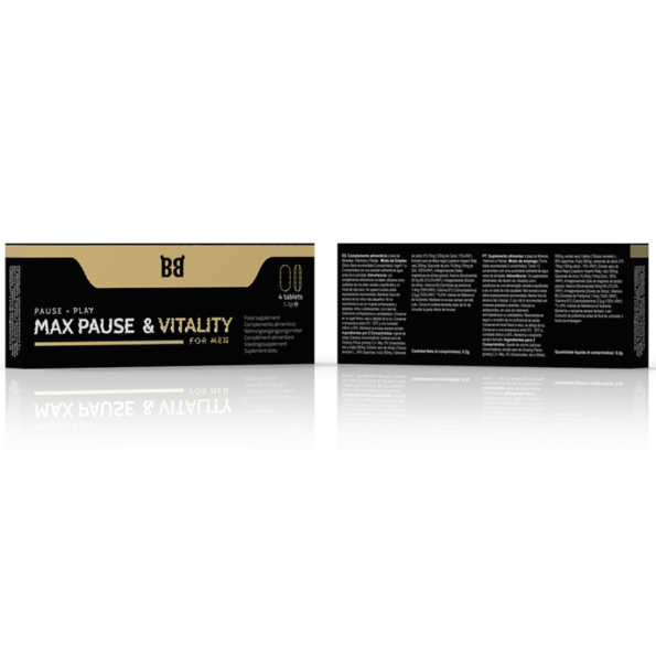 BLACK BULL - RETARDATEUR DE PAUSE ET DE VITALITÉ MAXIMALE POUR HOMMES 4 GÉLULES-BLACK BULL-sextoys-lingerie-bdsm-hygiène-sexshop