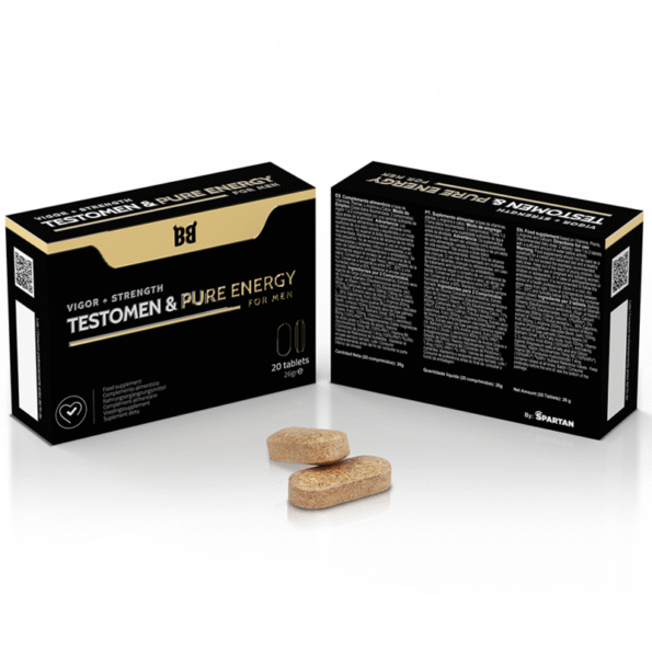 BLACK BULL - TESTOMEN & PURE ENERGY ENHANCER POUR HOMMES 20 GÉLULES-BLACK BULL-sextoys-lingerie-bdsm-hygiène-sexshop