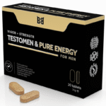 BLACK BULL – TESTOMEN & PURE ENERGY ENHANCER POUR HOMMES 20 GÉLULES