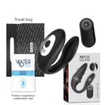 BRILLY GLAM- COUPLE TÉLÉCOMMANDE À IMPULSIONS ET VIBRANTES-BRILLY GLAM-sextoys-lingerie-bdsm-hygiène-sexshop