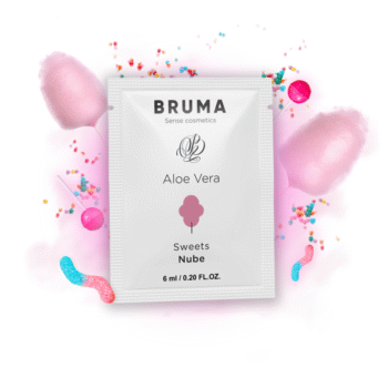 BRUMA - GEL GLISSANT À L''ALOE VERA SAVEUR BONBONS 6 ML-BRUMA-sextoys-lingerie-bdsm-hygiène-sexshop