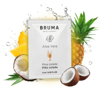 BRUMA - GEL GLISSANT À L''ALOE VERA SAVEUR PINA COLADA 6 ML-BRUMA-sextoys-lingerie-bdsm-hygiène-sexshop