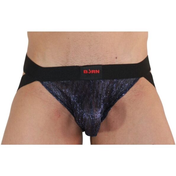 BURN - 006 JOCK BLEU BRILLANT / NOIR S-BURN-sextoys-lingerie-bdsm-hygiène-sexshop