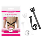 BYE-BRA – ADAPTATEUR DE SOUTIEN-GORGE À DOS OUVERT NOIR & BLANC