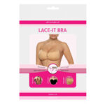 BYE-BRA - LACE-IT RENFORCEMENT PUSH-UP BEIGE BONNET D-BYE BRA - BRAS-sextoys-lingerie-bdsm-hygiène-sexshop