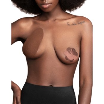 BYE-BRA - RENFORCEMENTSEINS + 3 PAIRES SATINÉES BRUN BONNET A/C-BYE BRA - PULL UPS-sextoys-lingerie-bdsm-hygiène-sexshop