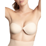 BYE-BRA – SOUTIEN-GORGE INVISIBLE BEIGE BONNET B