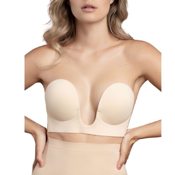 BYE-BRA - SOUTIEN-GORGE SANS POIGNÉES BEIGE BONNET A-BYE BRA - BRAS-sextoys-lingerie-bdsm-hygiène-sexshop
