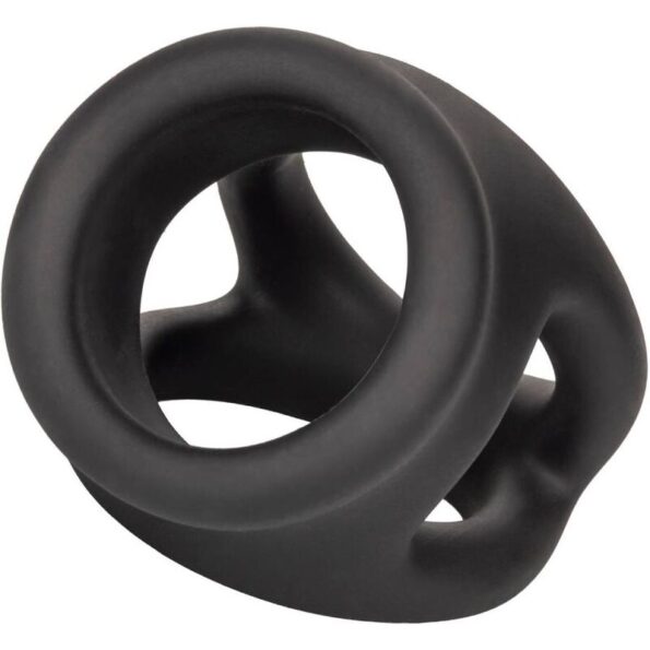 CALEXOTICS - ALPHA BAGUE DUAL CAGE NOIR-CALEXOTICS-sextoys-lingerie-bdsm-hygiène-sexshop