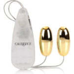 CALEXOTICS - BALLES VIBRANTES DUO OR-CALEXOTICS-sextoys-lingerie-bdsm-hygiène-sexshop