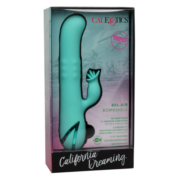 CALEXOTICS - BEL AIR BOMBE VERT CLAIR-CALEXOTICS-sextoys-lingerie-bdsm-hygiène-sexshop