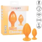 CALEXOTICS - BOUCHON CHEEKY ORANGE-CALEXOTICS-sextoys-lingerie-bdsm-hygiène-sexshop