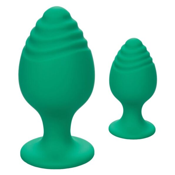 CALEXOTICS - BOUCHON CHEEKY VERT-CALEXOTICS-sextoys-lingerie-bdsm-hygiène-sexshop