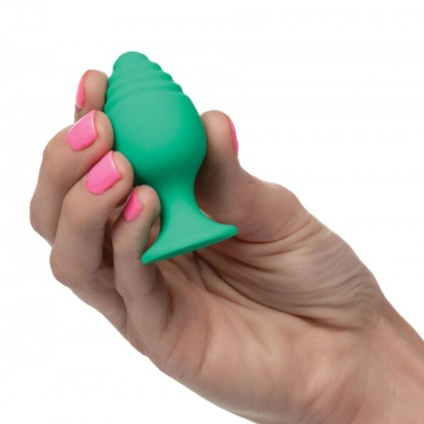 CALEXOTICS - BOUCHON CHEEKY VERT-CALEXOTICS-sextoys-lingerie-bdsm-hygiène-sexshop