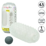 CALEXOTICS - BOUNDLESS RÉVERSIBLE SQUISHY BALL STROKE JAUNE-CALEXOTICS-sextoys-lingerie-bdsm-hygiène-sexshop