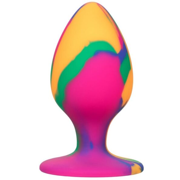 CALEXOTICS - CHEEKY GRAND PLUG ANAL TIE-DYE-CALEXOTICS-sextoys-lingerie-bdsm-hygiène-sexshop