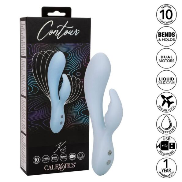 CALEXOTICS - CONTOUR KALI BLEU-CALEXOTICS-sextoys-lingerie-bdsm-hygiène-sexshop