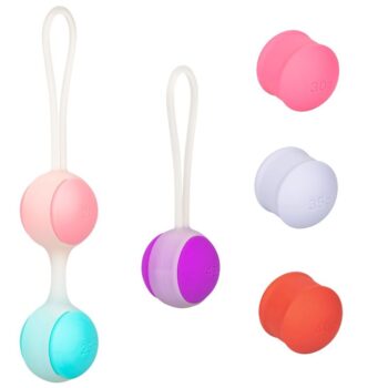 CALEXOTICS - ELLE-OLOGIE ENSEMBLE BOLAS KEGEL INTERCAMBIABLES-CALEXOTICS-sextoys-lingerie-bdsm-hygiène-sexshop