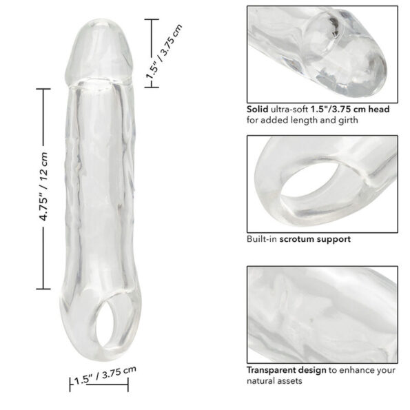 5 TRANSPARENTE-CALEXOTICS-sextoys-lingerie-bdsm-hygiène-sexshop