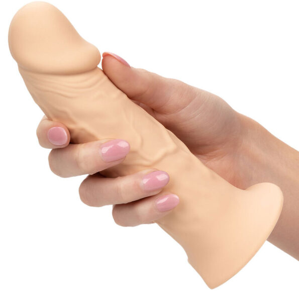 CALEXOTICS - EXTENSION PERFORMANCE MAXX RÉALISTE AVEC HARNAIS PEAU CLAIRE-CALEXOTICS-sextoys-lingerie-bdsm-hygiène-sexshop