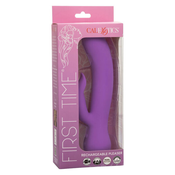 CALEXOTICS - FIRST TIME VIBRATEUR PLEASER RECHARGEABLE VIOLET-CALEXOTICS-sextoys-lingerie-bdsm-hygiène-sexshop