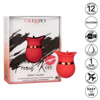 CALEXOTICS - FRENCH KISS SWEET TALKER-CALEXOTICS-sextoys-lingerie-bdsm-hygiène-sexshop