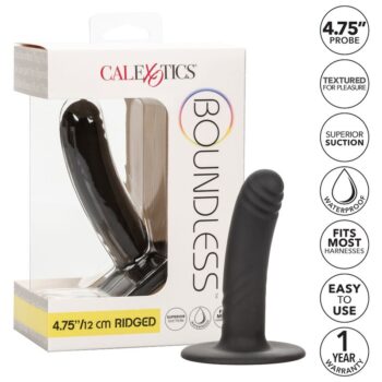 CALEXOTICS - GODE BOUNDLESS 12 CM COMPATIBLE AVEC HARNAIS-CALEXOTICS-sextoys-lingerie-bdsm-hygiène-sexshop