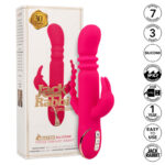 CALEXOTICS - JACK FANTASY TRIPLE VIBRATEUR CHAUFFANT LAPIN ROSE-CALEXOTICS-sextoys-lingerie-bdsm-hygiène-sexshop