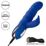 CALEXOTICS – JACK RABBIT VIBRATEUR WAVE MOTION BLEU