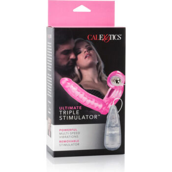 CALEXOTICS - LE TRIPLE STIMULATEUR ULTIME-CALEXOTICS-sextoys-lingerie-bdsm-hygiène-sexshop