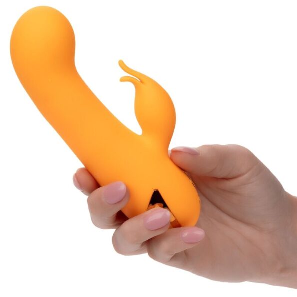 CALEXOTICS - MONTECITO MUSE VIBRATEUR LAPIN ORANGE PAR CALIFORNIA DREAMING-CALEXOTICS-sextoys-lingerie-bdsm-hygiène-sexshop