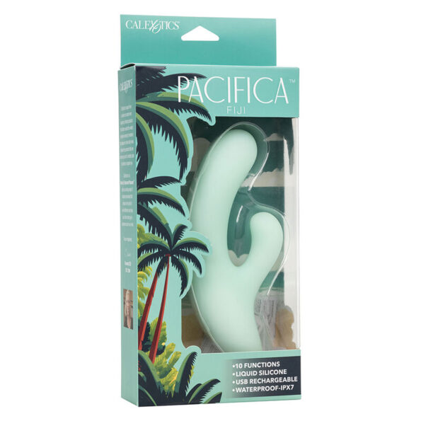 CALEXOTICS - PACIFICA FIJI VIBRATEUR & ESTIMULATEUR POINT G 10 VIBRATIONS AQUA-CALEXOTICS-sextoys-lingerie-bdsm-hygiène-sexshop