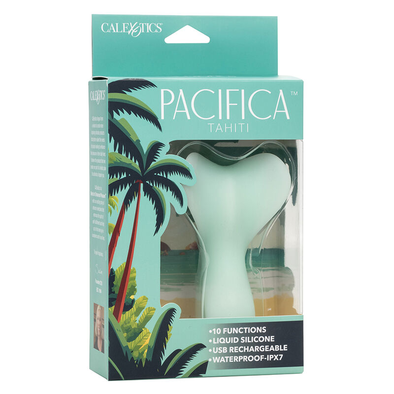 CALEXOTICS - PACIFICA TAHITI TEASER 10 FONCTIONS AQUA CALEXOTICS - PACIFICA TAHITI TEASER 10 FONCTIONS AQUA-CALEXOTICS-sextoys-lingerie-bdsm-hygiène-sexshop