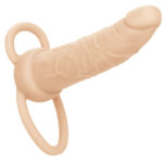 CALEXOTICS - PERFORMANCE MAXX RECHARGEABLE DOUBLE PÉNÉTRATEUR PEAU CLAIRE-CALEXOTICS-sextoys-lingerie-bdsm-hygiène-sexshop