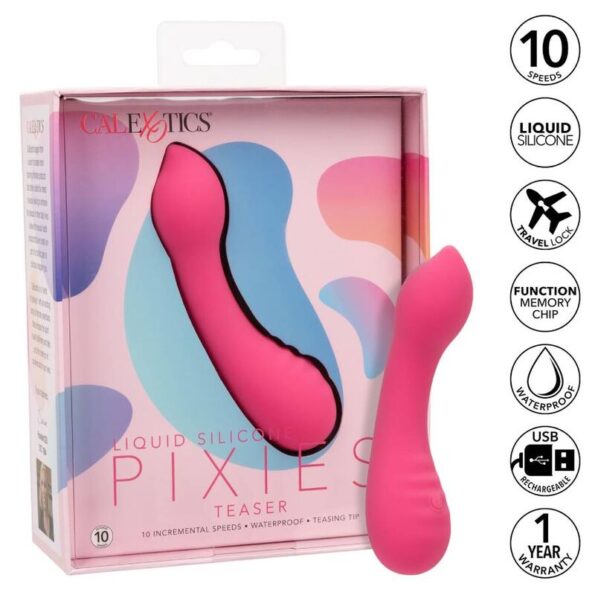 CALEXOTICS - PIXIES TEASER ROSE-CALEXOTICS-sextoys-lingerie-bdsm-hygiène-sexshop