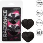 CALEXOTICS - RADIANCE BOUCLIERS-MALINS BIJOU EN FORME DE COEUR-CALEXOTICS-sextoys-lingerie-bdsm-hygiène-sexshop