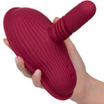 CALEXOTICS – RIDER MASSAGER DOUBLE MOTEUR TÉLÉCOMMANDE ROUGE