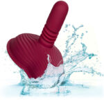 CALEXOTICS – RIDER MASSAGER DOUBLE MOTEUR TÉLÉCOMMANDE ROUGE