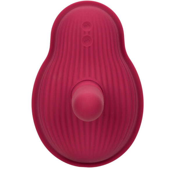 CALEXOTICS - RIDER MASSAGER DOUBLE MOTEUR TÉLÉCOMMANDE ROUGE-CALEXOTICS-sextoys-lingerie-bdsm-hygiène-sexshop