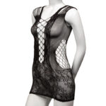 CALEXOTICS - ROBE PEEK-A-BOO MINI GRANDE TAILLE-CALEXOTICS-sextoys-lingerie-bdsm-hygiène-sexshop