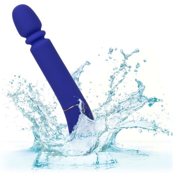 CALEXOTICS - SHAMELESS SLIM THUMPER BLEU-CALEXOTICS-sextoys-lingerie-bdsm-hygiène-sexshop