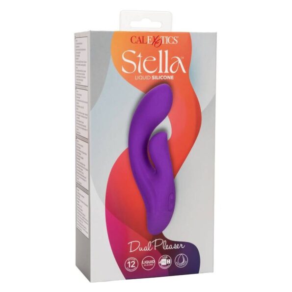 CALEXOTICS - STELLA DUAL PLEASER VIOLET-CALEXOTICS-sextoys-lingerie-bdsm-hygiène-sexshop