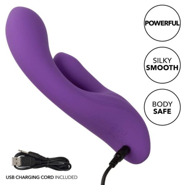 CALEXOTICS - STELLA DUAL PLEASER VIOLET-CALEXOTICS-sextoys-lingerie-bdsm-hygiène-sexshop