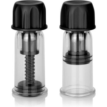 CALEXOTICS - VACCUM TWIST ONDES STIMULANTES POUR TÉTONS NOIRS-CALEXOTICS-sextoys-lingerie-bdsm-hygiène-sexshop