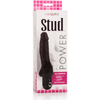 CALEXOTICS - VIBRATEUR NOIR POWER STUD CLITERRIFIC-CALEXOTICS-sextoys-lingerie-bdsm-hygiène-sexshop